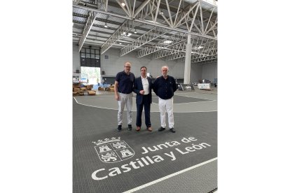 José Martín Manjarrés, Enrique Sánchez-Guijo y Oscar Castañeda. / EM