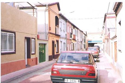 Calle del barrio España después de la rehabilitación en el 2000.- ARCHIVO MUNICIPAL VALLADOLID