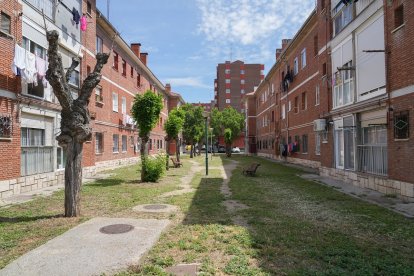 Calle Conde de Arteche en el barrio España.- J.M. LOSTAU
