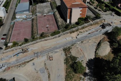 El ascensor de ladera norte de Parquesol. - E. M.