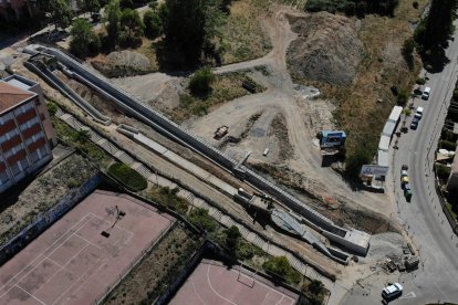El ascensor de ladera norte de Parquesol. - E. M.