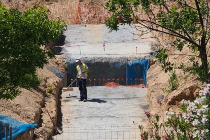 Obras del ascensor de Parquesol. - PHOTOGENIC