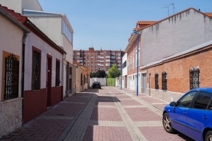 Calle Aljarafe en el barrio España.- J.M. LOSTAU