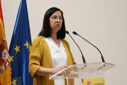 La subdelegada del Gobierno en Valladolid en la toma de posesión del cargo. - ICAL