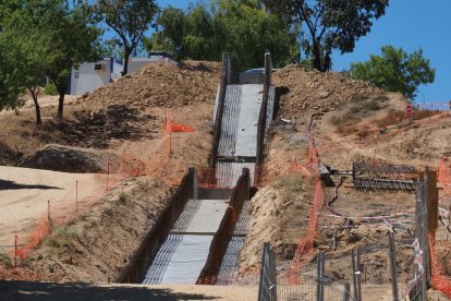 Obras del ascensor de Parquesol. - PHOTOGENIC