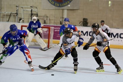 España-Italia sub18. / M. ÁLVAREZ