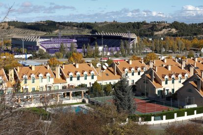 Barrio de Parquesol, vistas desde Juan de Valladolid en la actualidad. - J. M. LOSTAU