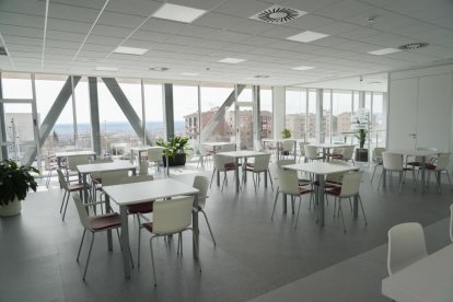 Centro de mayores de Parquesol, cuya apertura será el 28 de febrero. -J.M. LOSTAU