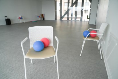 Sala de movimiento del centro de mayores de Parquesol. -J.M. LOSTAU
