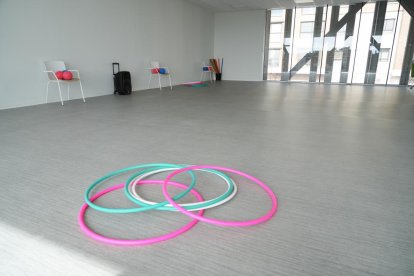 Sala de movimiento del centro de mayores de Parquesol. -J.M. LOSTAU