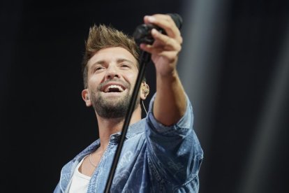 Concieto de Pablo Alborán en el Polideportivo Pisuerga de Valladolid.-J. M. LOSTAU