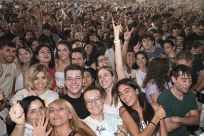 Concieto de Pablo Alborán en el Polideportivo Pisuerga de Valladolid.-J. M. LOSTAU