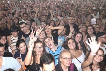 Concieto de Pablo Alborán en el Polideportivo Pisuerga de Valladolid.-J. M. LOSTAU