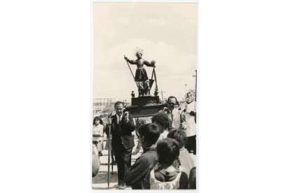 Romería de San Isidro en los años 70. ARCHIVO MUNICIPAL