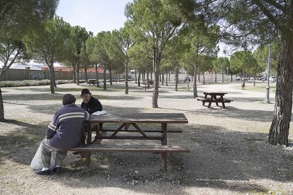 Parque junto a la ermita de San Isidro en la actualidad. J. M. LOSTAU