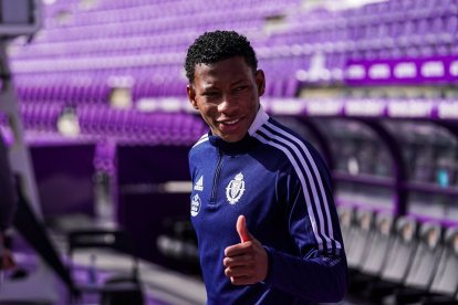 Gonzalo Plata, en una imagen de la pasada temporada. / RVCF
