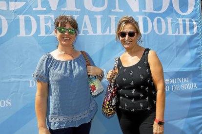Begoña del Río y Cristina Cid (Ayuntamiento Laguna).