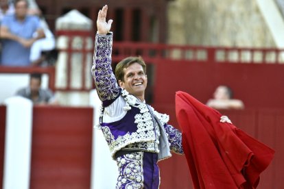 El Juli, en la corrida de toros celebrada en la Plaza de Toros de Valladolid. -JOSÉ SALVADOR