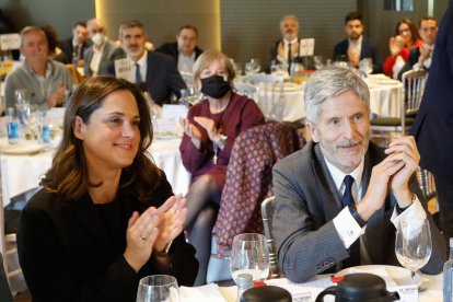Adriana Ulibarri y Fernando Grande-Marlaska. / J. M. LOSTAU