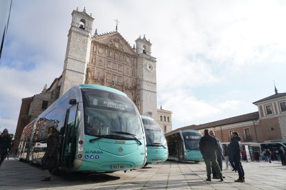 Nuevos autobuses eléctricos de Auvasa.-ICAL