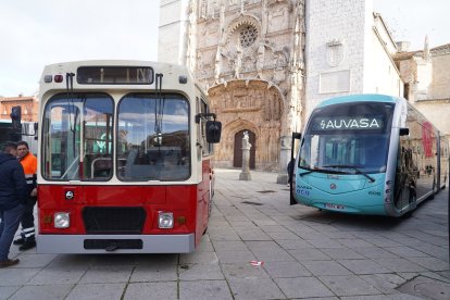 Nuevos autobuses eléctricos de Auvasa.-ICAL
