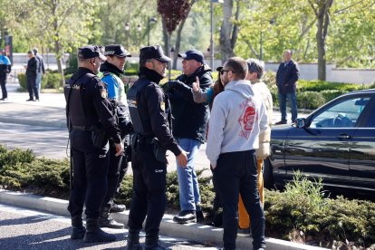 Sofía Larrea y Jorge Lebrero, representantes de la Molinera, se han dirigido a los medios de comunicación para mostrar su rechazo al desalojo.- PHOTOGENIC