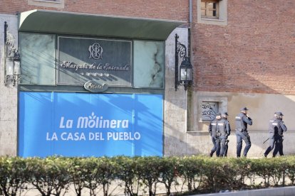 Desalojo del edificio.- ICAL