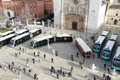 Nuevos autobuses eléctricos de Auvasa.-E. M.