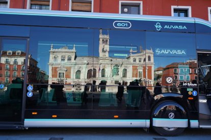 Nuevos autobuses eléctricos de Auvasa.-E. M.