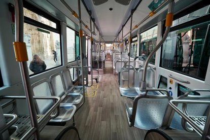 Nuevos autobuses eléctricos de Auvasa.-E. M.