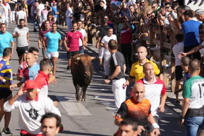 Encierros de las fiestas de Íscar, en Valladolid.- J.M.LOSTAU