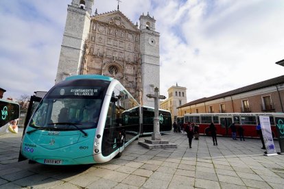 Nuevos autobuses eléctricos de Auvasa.-E. M.