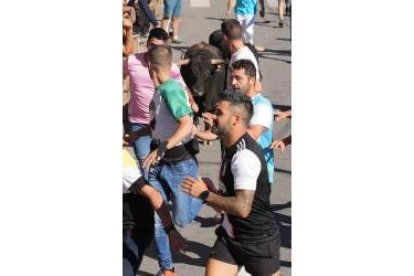 Encierros de las fiestas de Íscar, en Valladolid.- J.M.LOSTAU