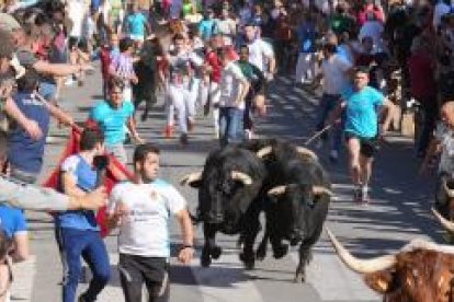 Encierros de las fiestas de Íscar, en Valladolid.- J.M.LOSTAU