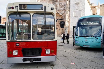 Nuevos autobuses eléctricos de Auvasa.-E. M.