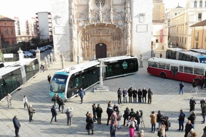 Nuevos autobuses eléctricos de Auvasa.-E. M.