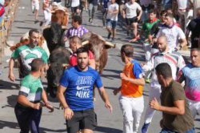 Encierros de las fiestas de Íscar, en Valladolid.- J.M.LOSTAU