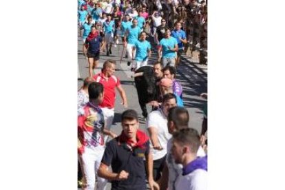 Encierros de las fiestas de Íscar, en Valladolid.- J.M.LOSTAU
