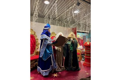 Los Reyes Magos en El Corte Inglés de Valladolid. -EL CORTE INGLÉS