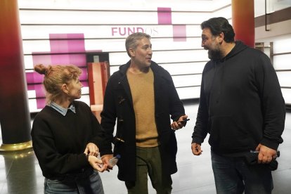 María Vázquez, Hovik Keuchkerian y Alberto Amman protagonizan el primer encuentro previo de nominados a los Goya en Valladolid. -ICAL