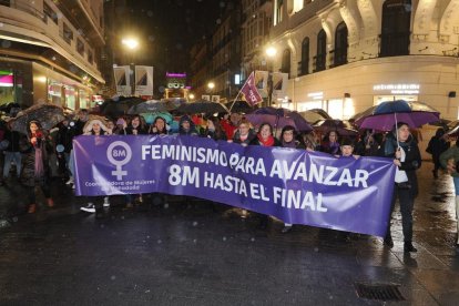 Manifestación del Día de la Mujer en Valladolid. PHOTOGENIC