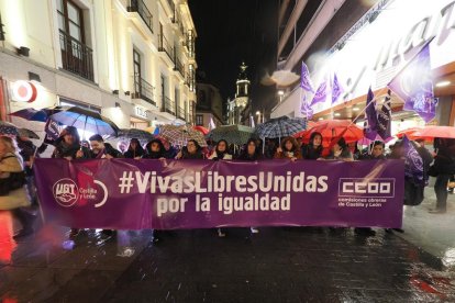 Manifestación del Día de la Mujer en Valladolid. PHOTOGENIC