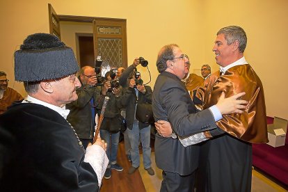 De Los Mozos es nombrado Doctor Honoris Causa por la Universidad de Valladolid en 2016. - PABLO REQUEJO