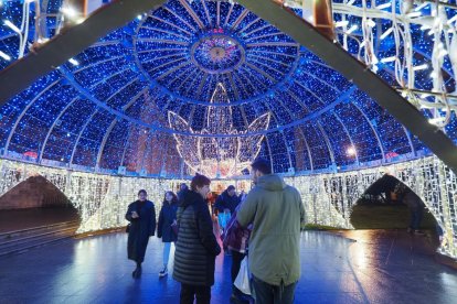 Encendido de las luces de Navidad en Valladolid.- PHOTOGENIC