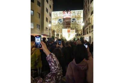 Encendido de las luces de Navidad en Valladolid.- PHOTOGENIC