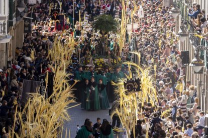 VALLADOLID. 02/04/23. PHOTOGENIC. PROCESION DE LA BORRIQUILLA DOMINGO DE RAMOS, SEMANA SANTA