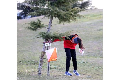 Cuarta jornada de la competición de Orientación de los Juegos Escolares en el Parque de las Contiendas. / M. ÁLVAREZ