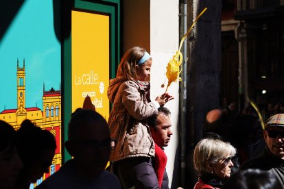 Procesión del Domingo de Ramos en Valladolid. ICAL