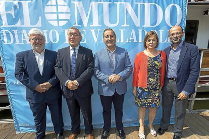 José Luis Álvarez, Ignacio Lamas, Carlos Rico, María Ángeles Aragón y José María Zarandieta (Acor).