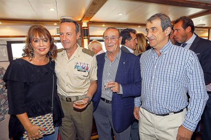 Mar Piqué, General Gorjón, Luis Sanz (Dehesa de los Canónigos) y Juan Miguel Recio Álvarez (Guardia Civil).